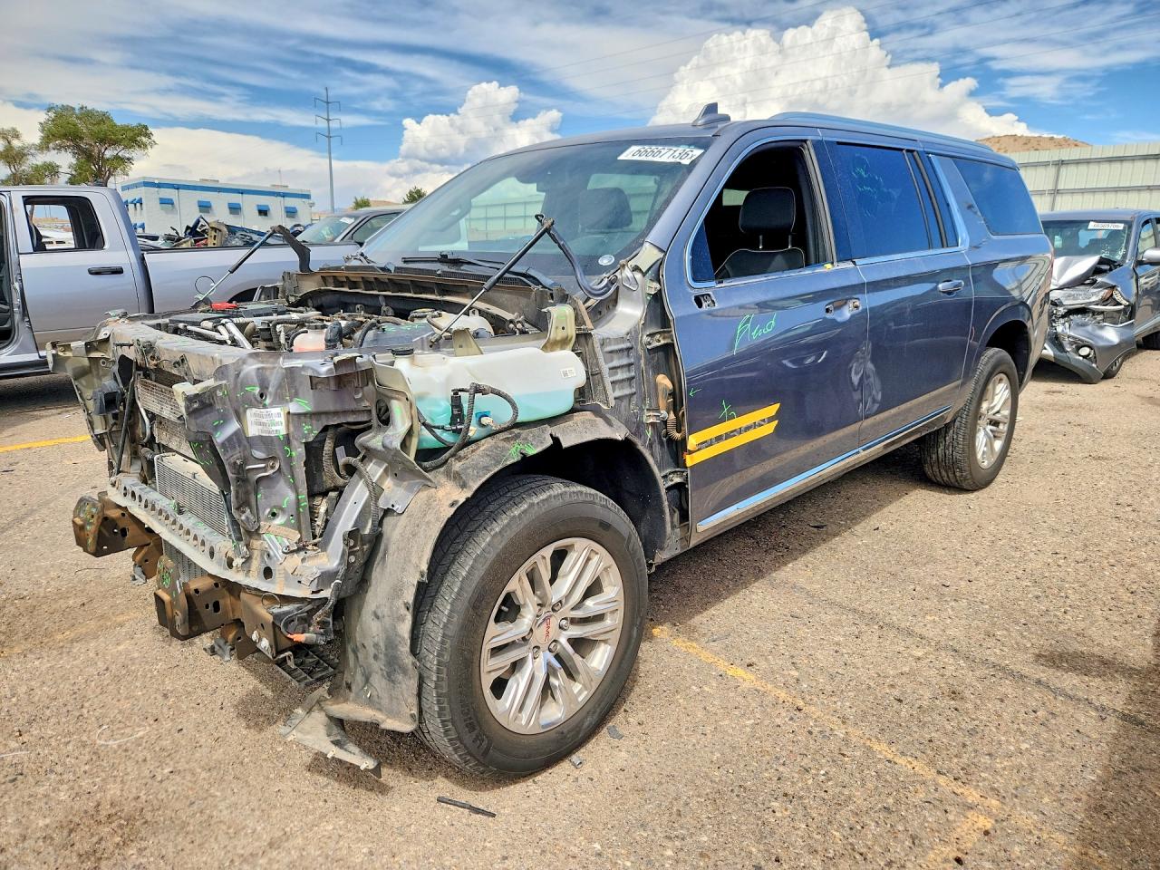 2022 GMC YUKON K1500 SLT | 1GKS2GKT0NR237162 | UPCARS