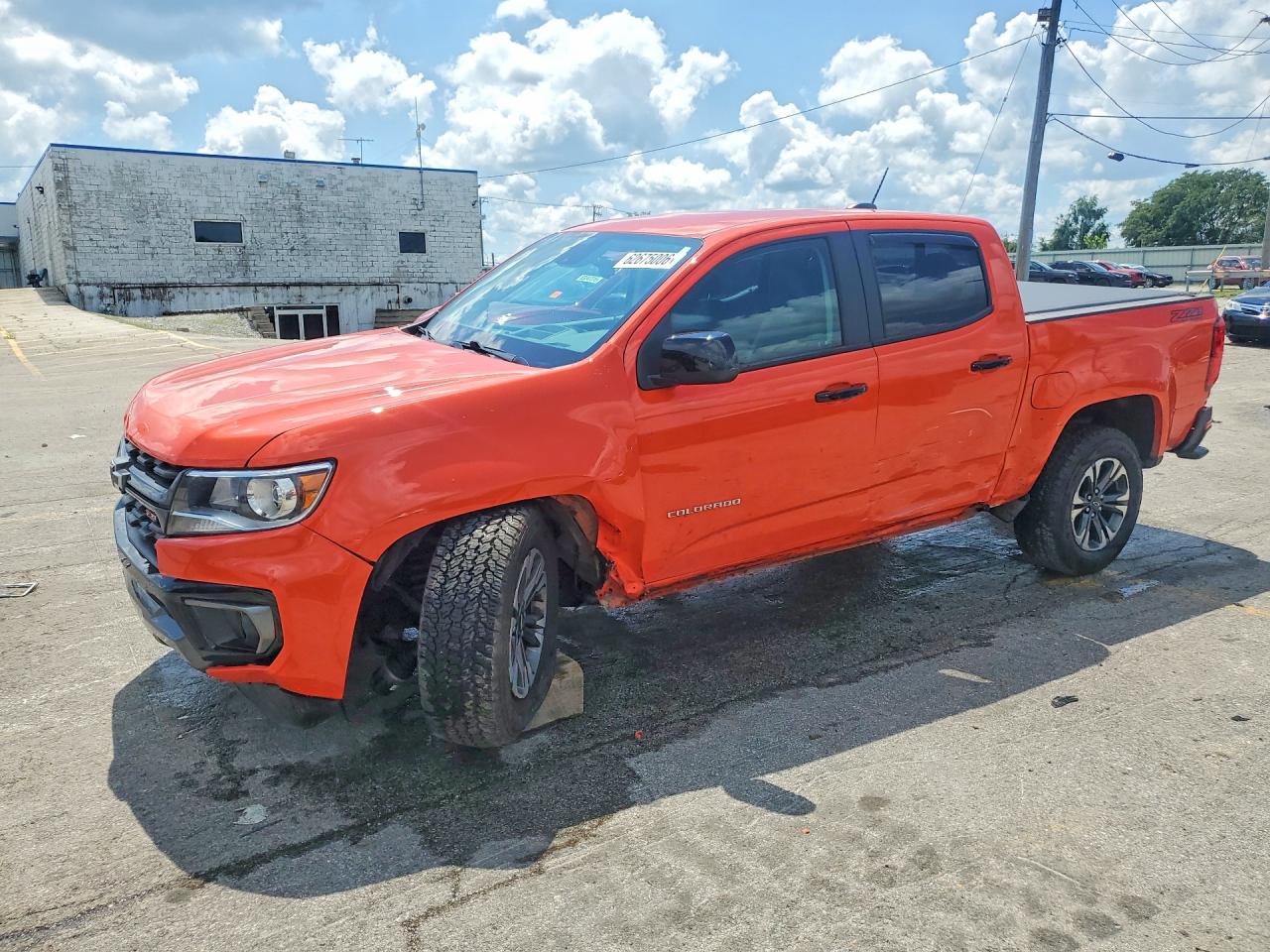2021 CHEVROLET COLORADO Z71 | 1GCGTDEN7M1291758 | UPCARS