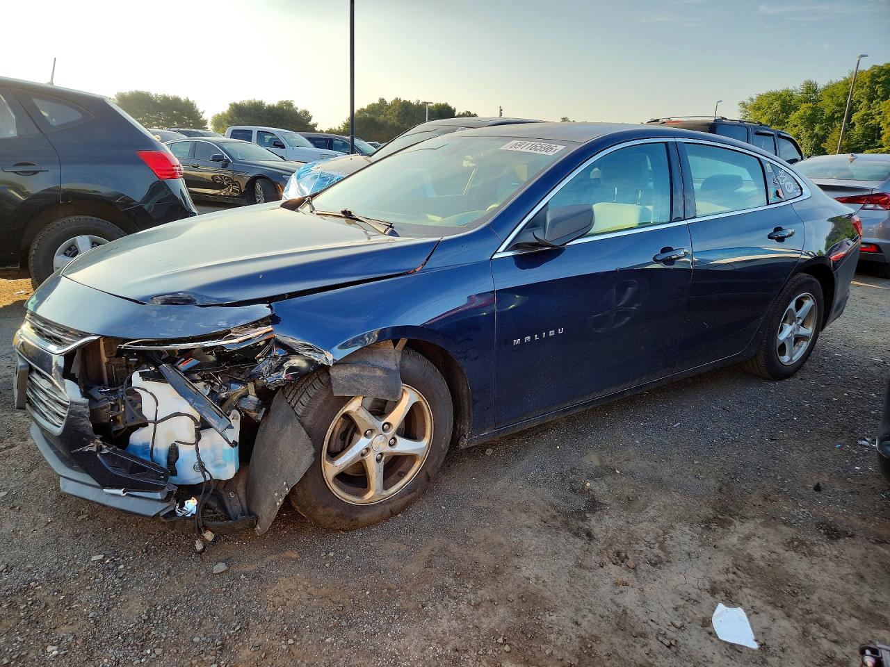2017 CHEVROLET MALIBU LS | 1G1ZB5ST6HF290624 | UPCARS