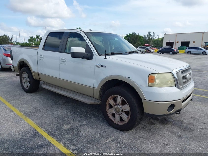 2008 FORD F-150 60TH ANNIVERSARY/FX4/KING RANCH/LARIAT/XLT | 1FTPW14V98KE71623 | UPCARS
