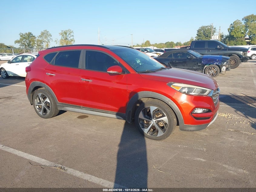 2017 HYUNDAI TUCSON LIMITED | KM8J33A28HU328926 | UPCARS