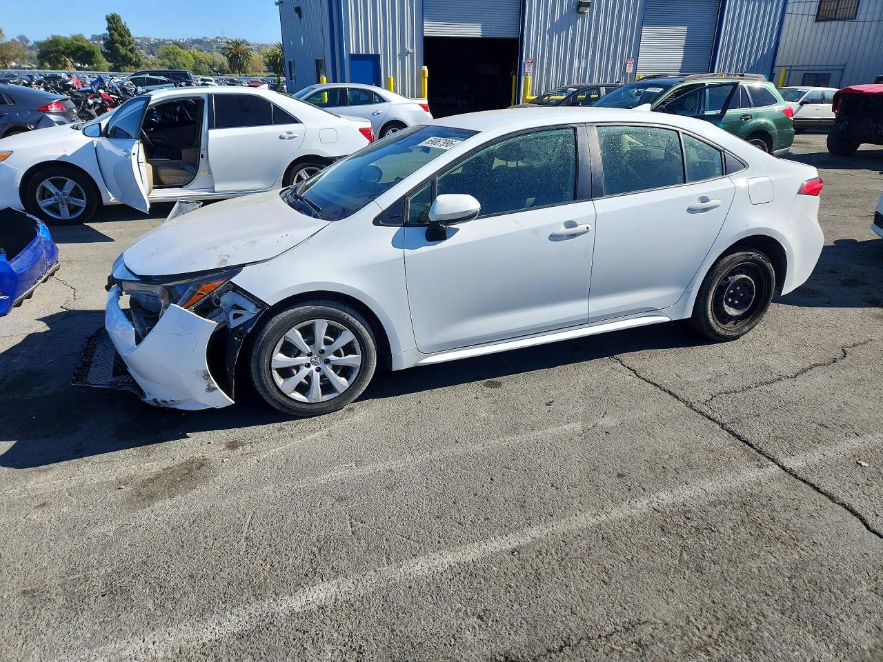 2021 TOYOTA COROLLA LE | JTDEPMAE5MJ168591 | UPCARS
