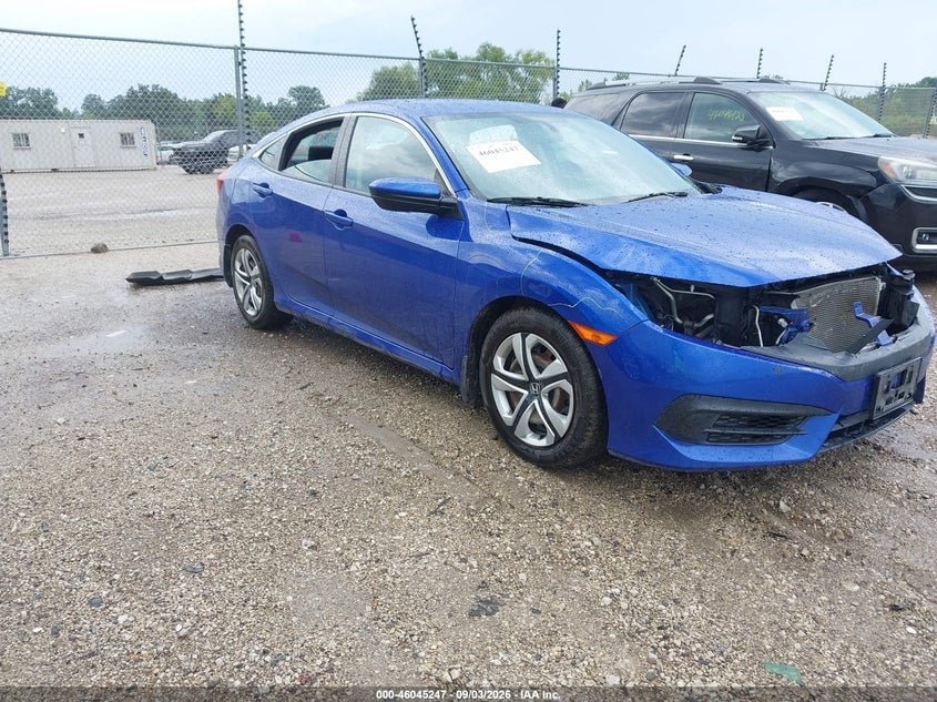 2016 HONDA CIVIC LX | 19XFC2F5XGE066265 | UPCARS