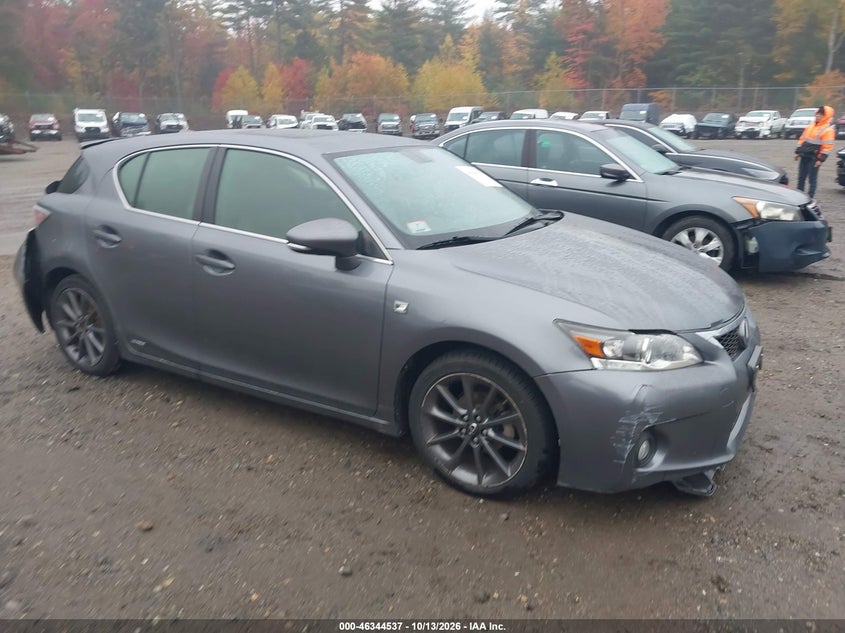 2013 LEXUS CT 200H | JTHKD5BHXD2165947 | UPCARS