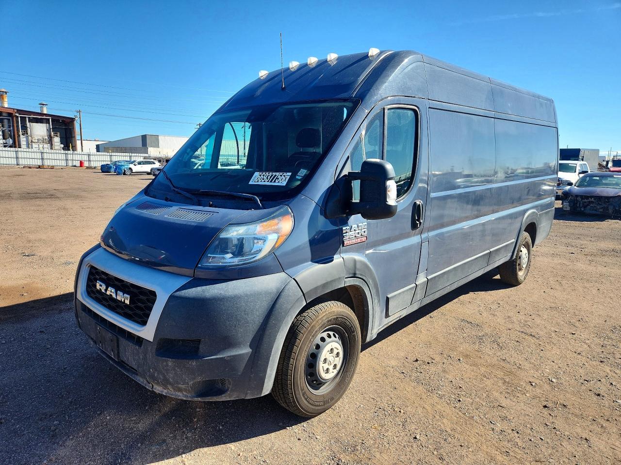 2021 RAM PROMASTER DELIVERY VAN | 3C6MRVJG7ME535296 | UPCARS