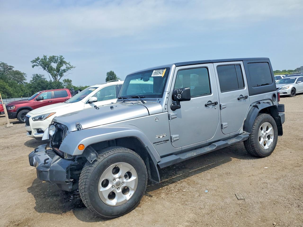 2018 JEEP WRANGLER SAHARA | 1C4BJWEG4JL898729 | UPCARS