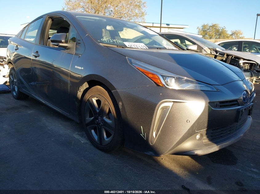2022 TOYOTA PRIUS XLE | JTDKAMFU1N3181381 | UPCARS
