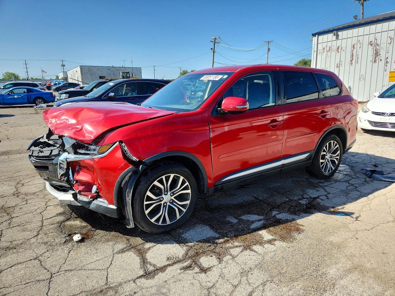 2016 MITSUBISHI OUTLANDER SE | JA4AD3A35GZ028184 | UPCARS