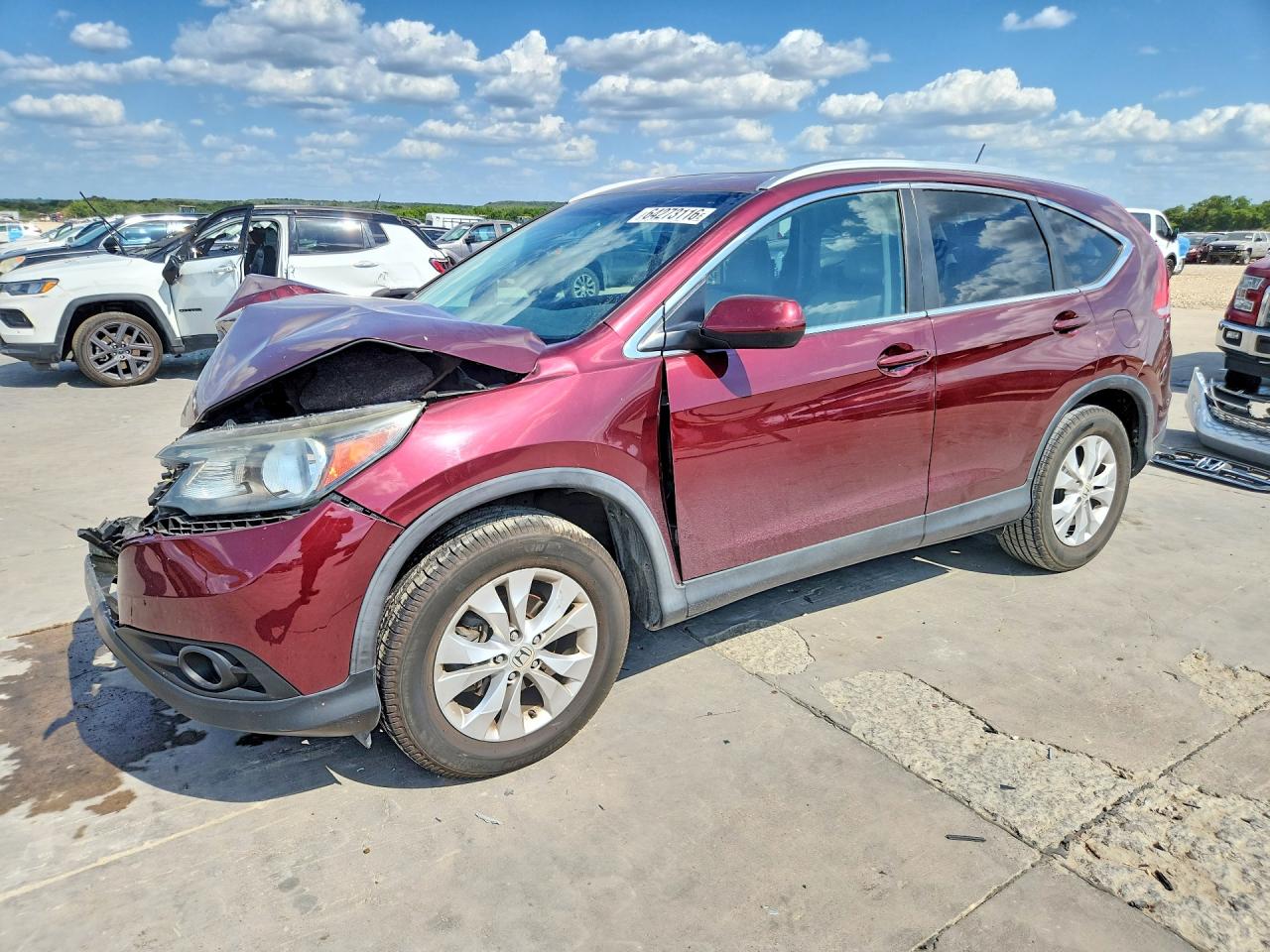 2014 HONDA CRV EXL | 5J6RM4H73EL057684 | UPCARS
