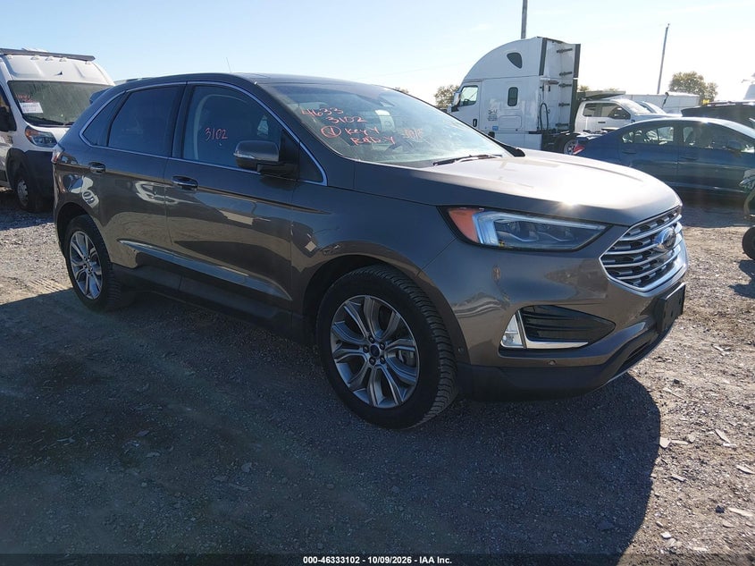 2019 FORD EDGE TITANIUM | 2FMPK4K97KBB42435 | UPCARS