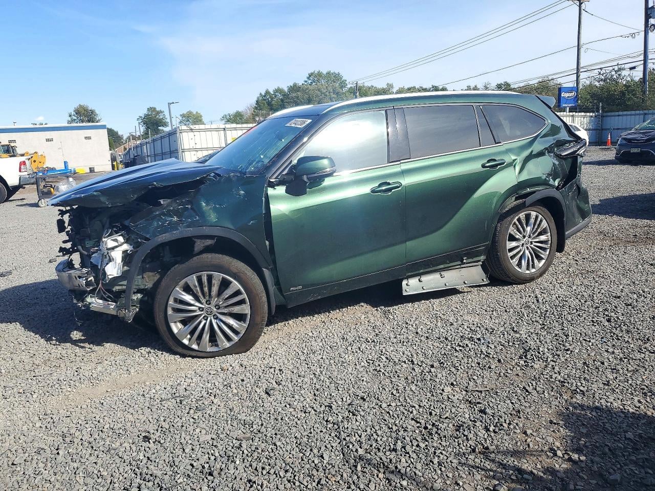 2024 TOYOTA HIGHLANDER PLATINUM | 5TDEBRCH0RS642329 | UPCARS
