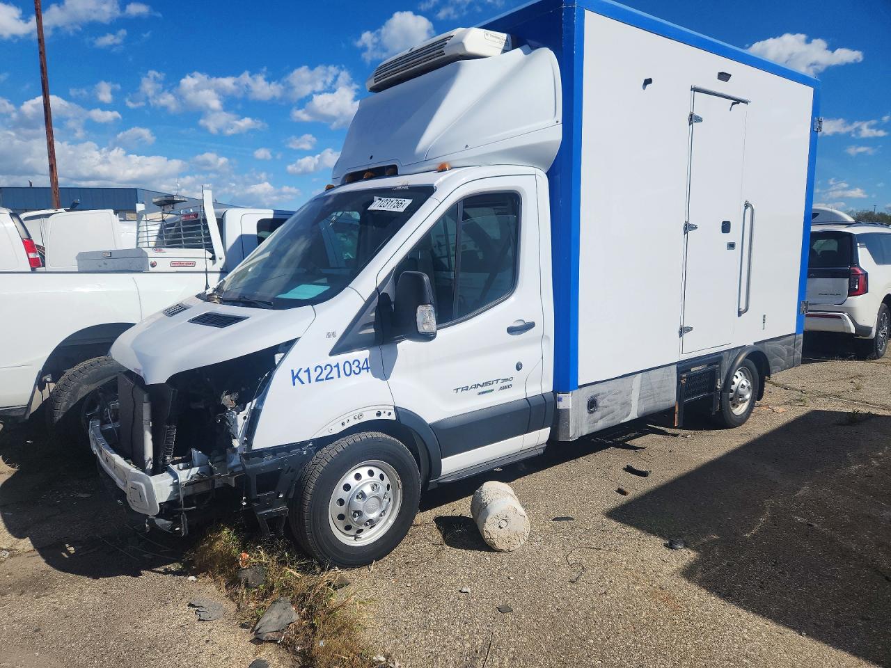 2023 FORD TRANSIT REFRIGERATED BOX TRUCK | 1FDBW7ZG9PKA20144 | UPCARS