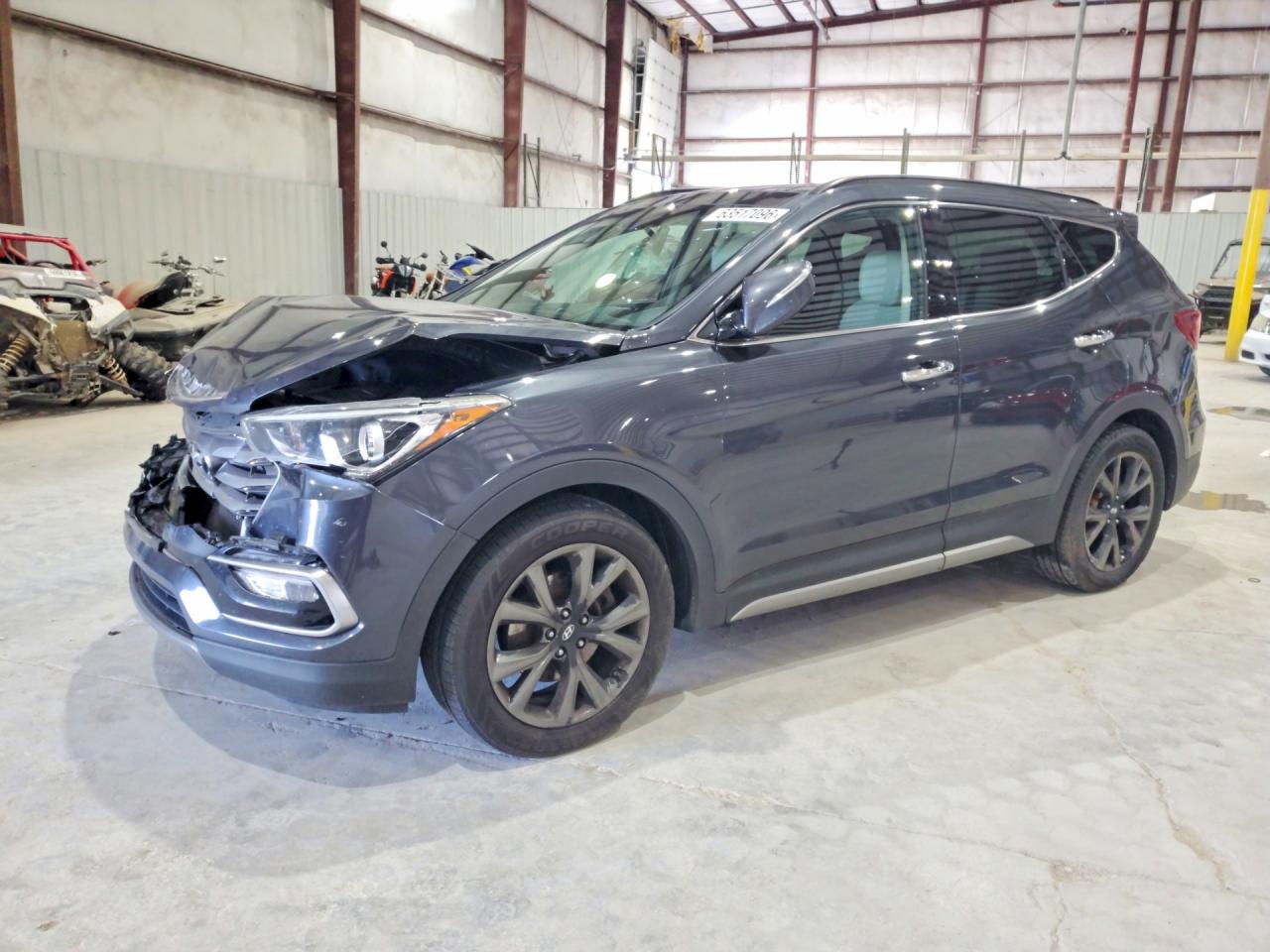 2017 HYUNDAI SANTA FE 2.0T ULTIMATE | 5XYZWDLAXHG412241 | UPCARS
