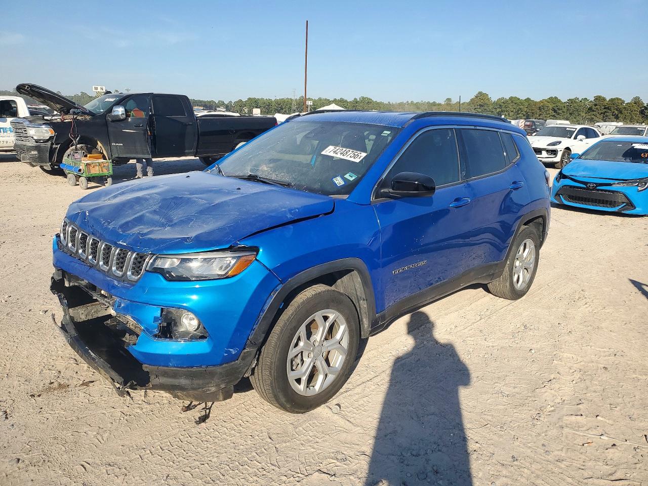 2024 JEEP COMPASS LATITUDE | 3C4NJDBN6RT118833 | UPCARS