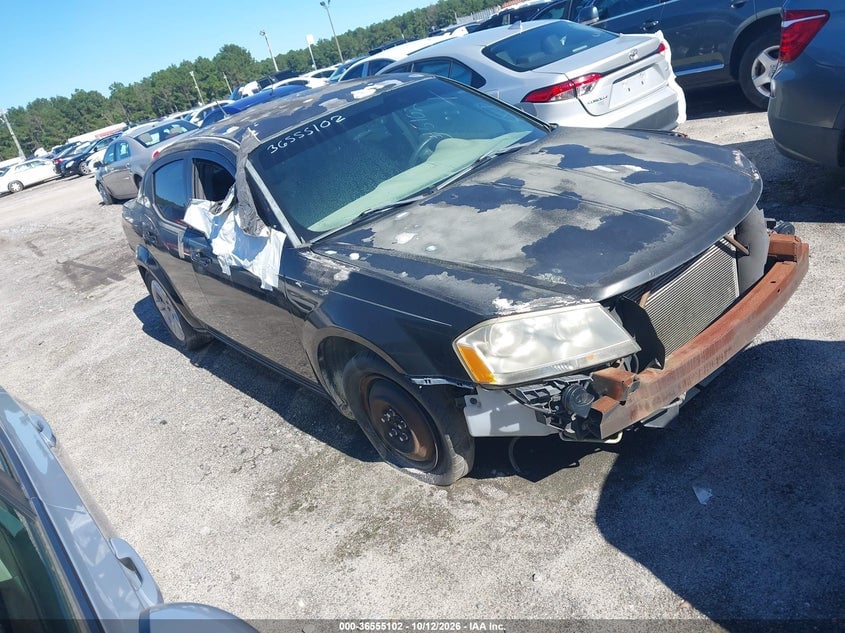 2013 DODGE AVENGER SE | 1C3CDZAB0DN725780 | UPCARS