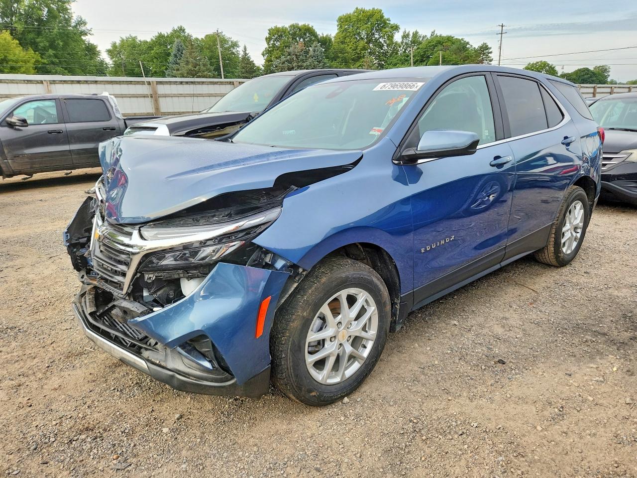 2024 CHEVROLET EQUINOX LT | 3GNAXUEG6RL207822 | UPCARS