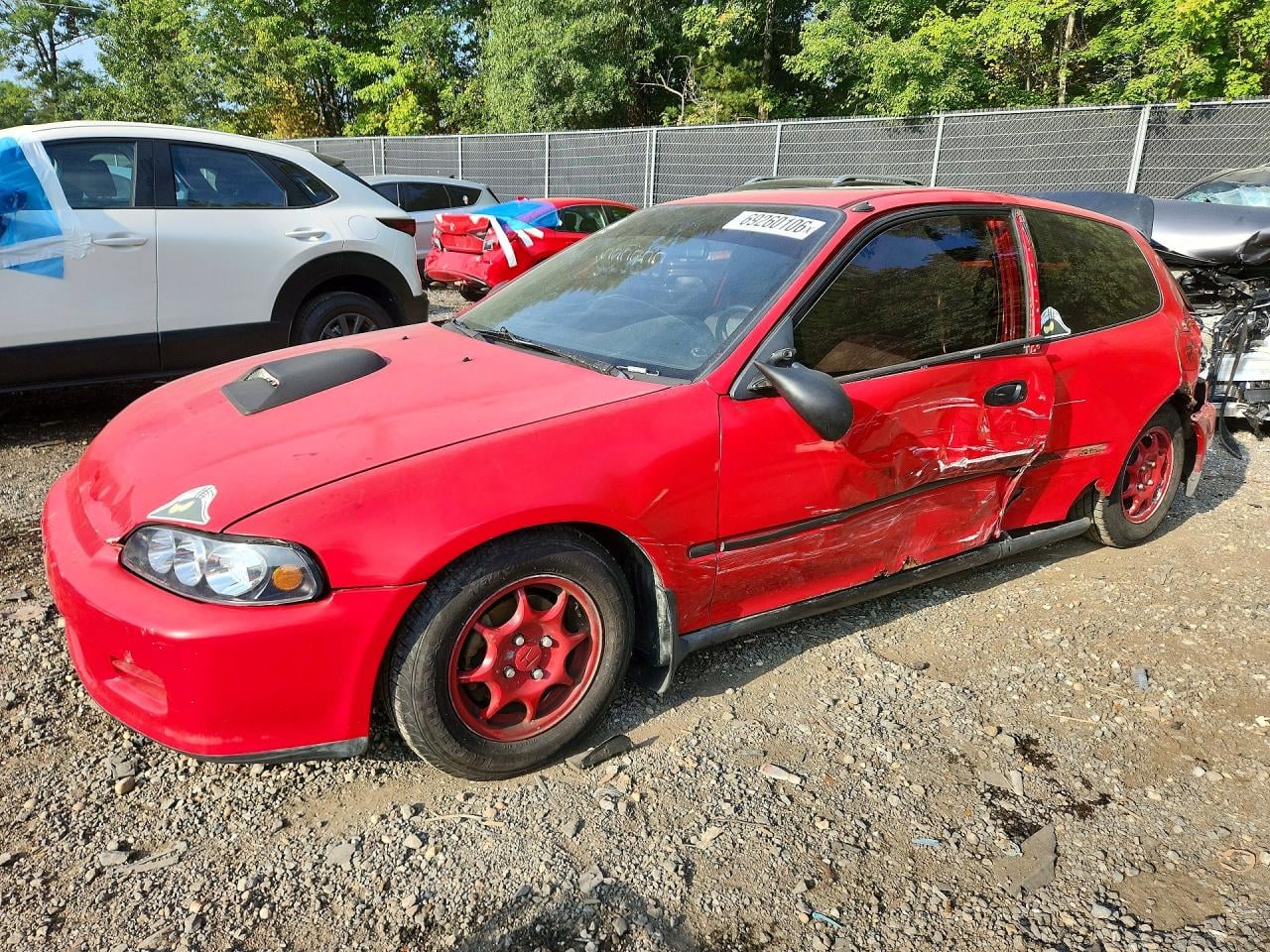 1994 HONDA CIVIC VX | 2HGEH2371RH502075 | UPCARS