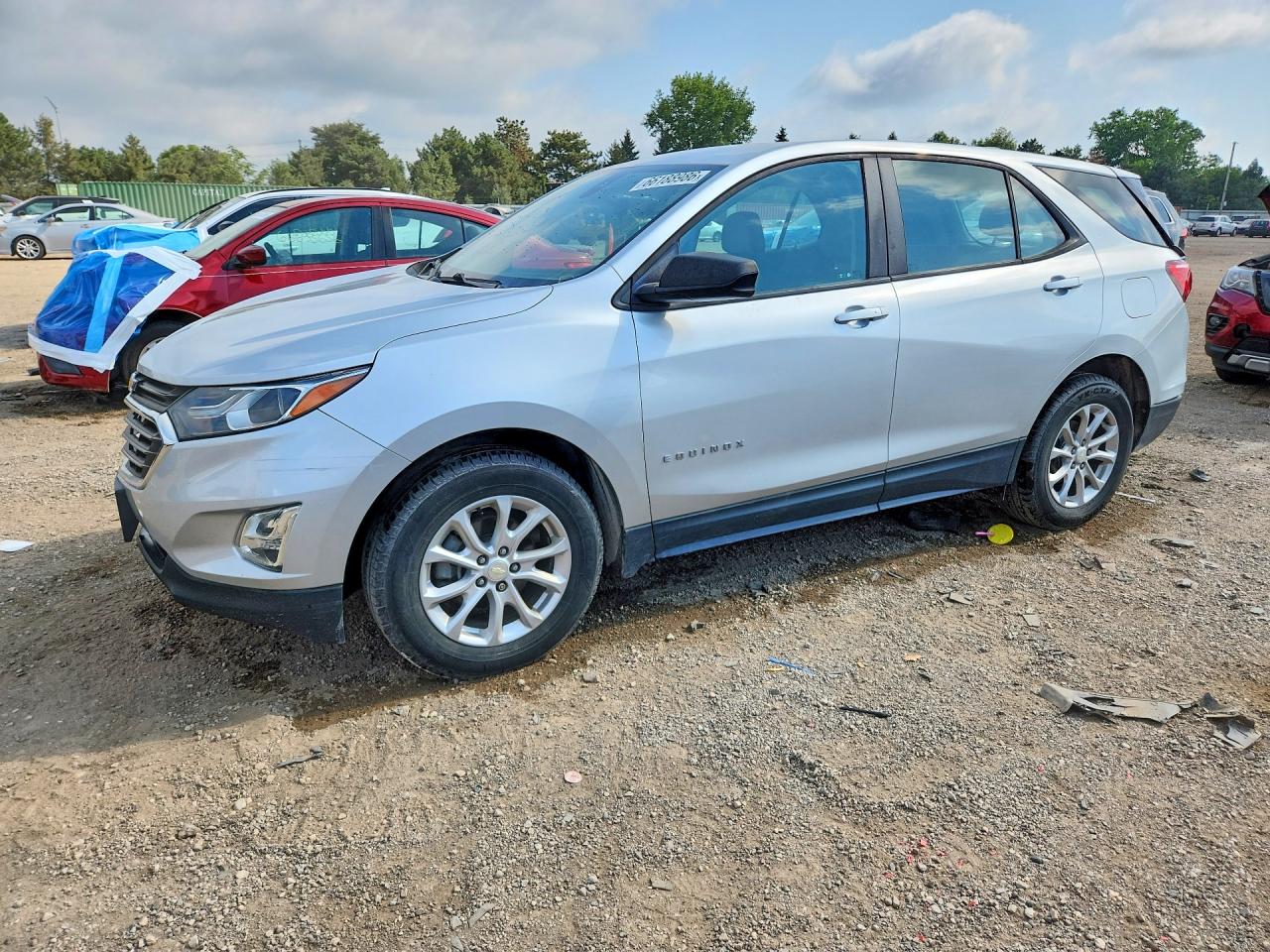 2020 CHEVROLET EQUINOX LS | 3GNAXHEV3LS647533 | UPCARS