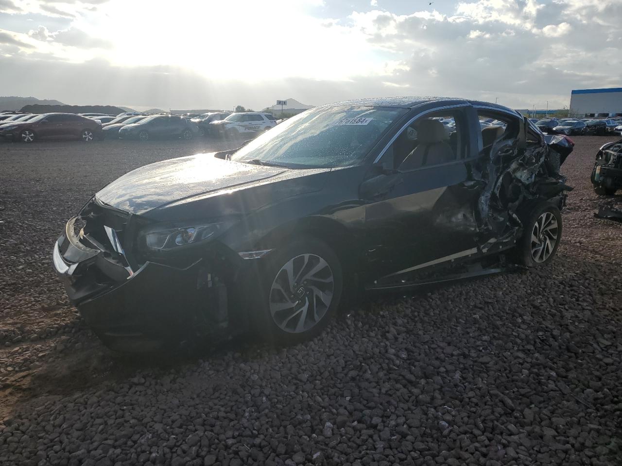 2018 HONDA CIVIC EX | 2HGFC2F77JH515397 | UPCARS