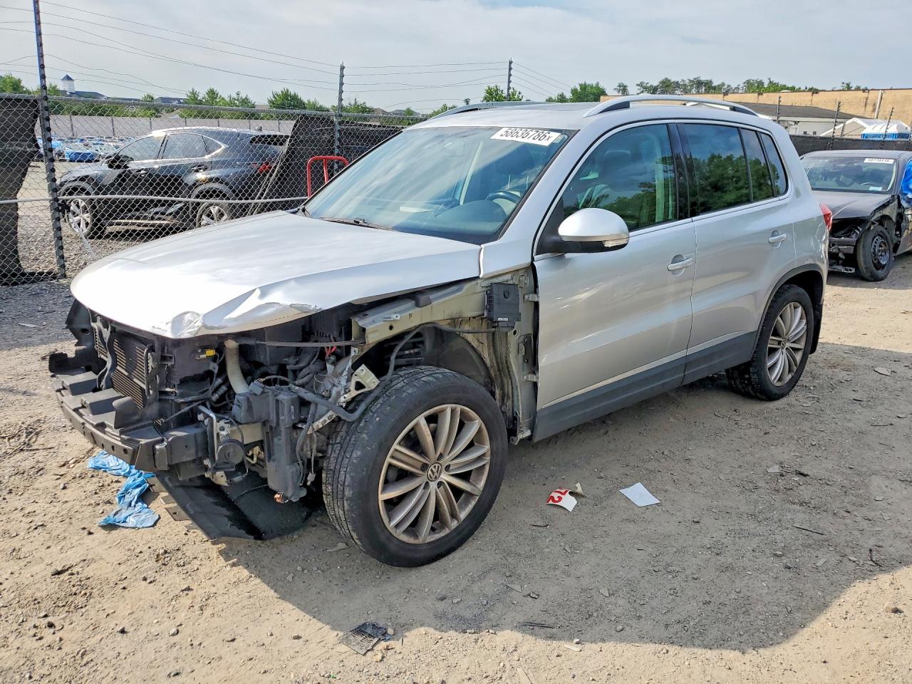 2013 VOLKSWAGEN TIGUAN S | WVGBV3AX5DW612524 | UPCARS