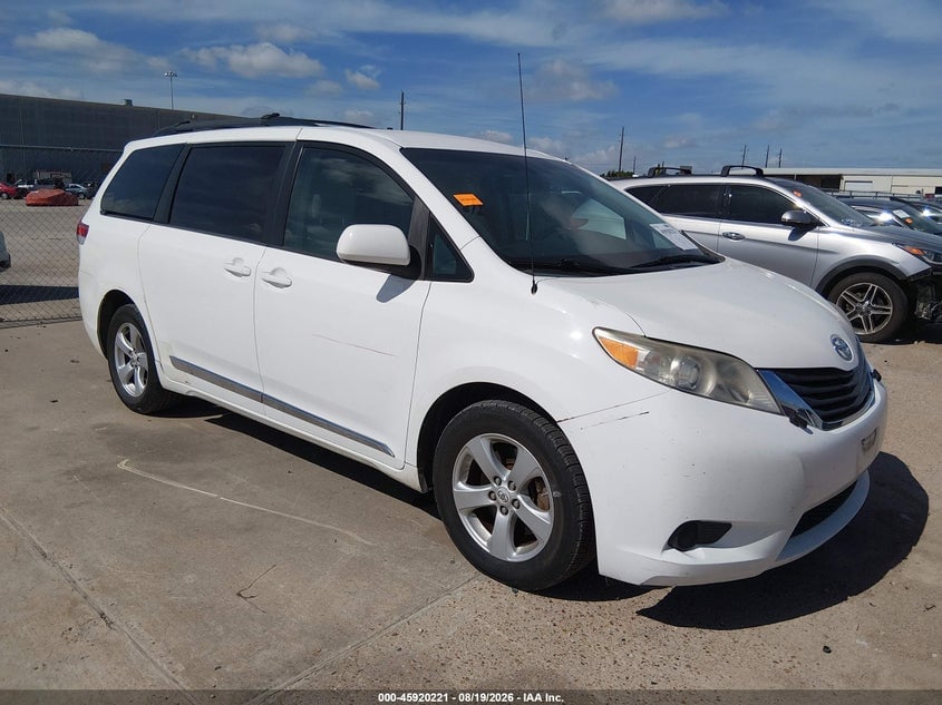 2012 TOYOTA SIENNA LE V6 8 PASSENGER | 5TDKK3DC4CS237696 | UPCARS