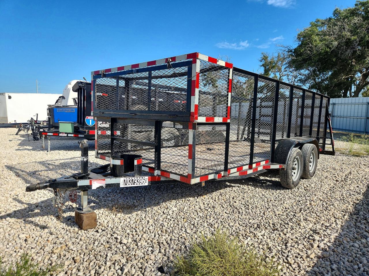 2022 C M UNKNOWN C & M 76X16BLAND LIGHT UTILITY TRAILER | 5VNBL1623NT229318 | UPCARS