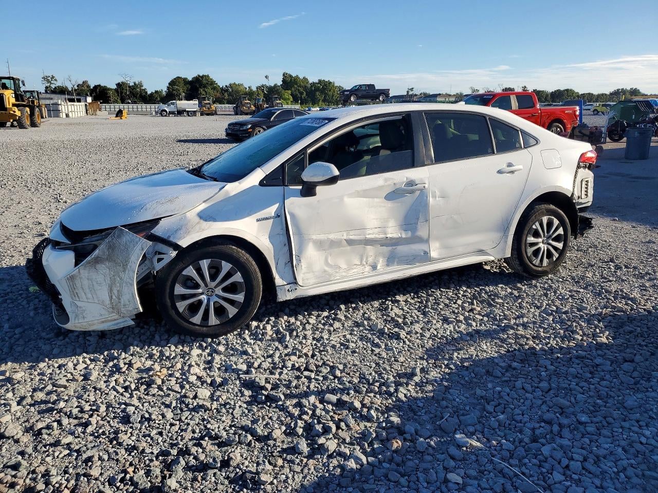 2021 TOYOTA COROLLA LE | JTDEAMDE8MJ004880 | UPCARS