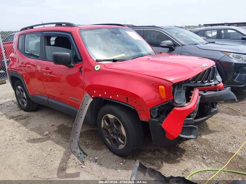 2016 JEEP RENEGADE SPORT | ZACCJAAT8GPC88069 | UPCARS
