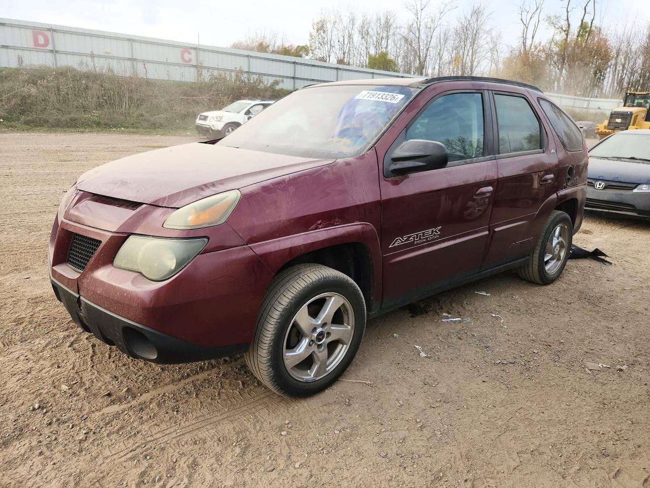 2002 PONTIAC AZTEK | 3G7DA03E52S605776 | UPCARS