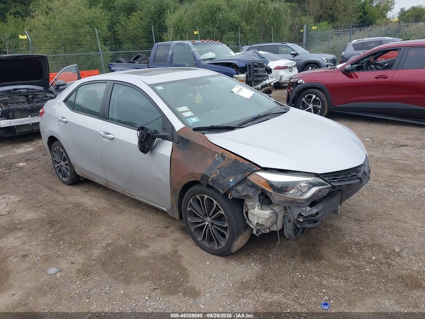 2015 TOYOTA COROLLA S PLUS | 2T1BURHE5FC378878 | UPCARS