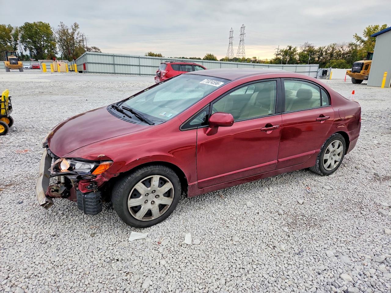 2008 HONDA CIVIC LX | 2HGFA16508H530851 | UPCARS