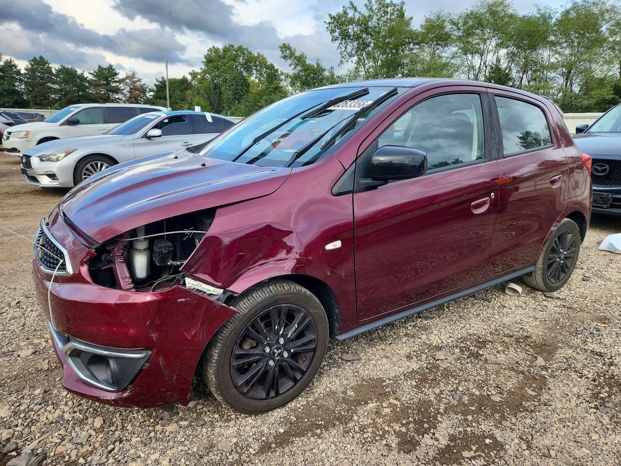 2019 MITSUBISHI MIRAGE LE | ML32A5HJ7KH002223 | UPCARS