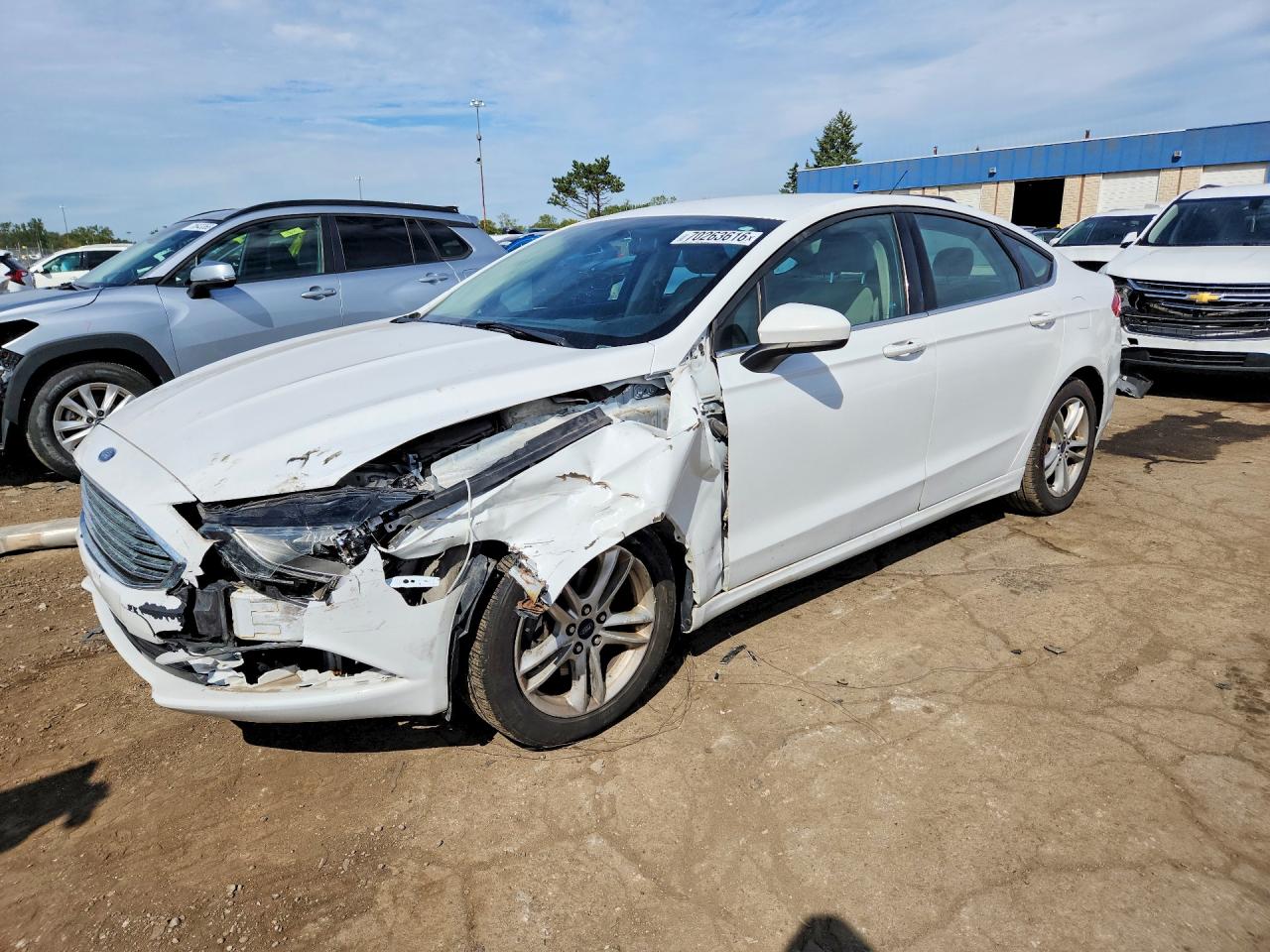 2018 FORD FUSION SE | 3FA6P0H79JR129448 | UPCARS
