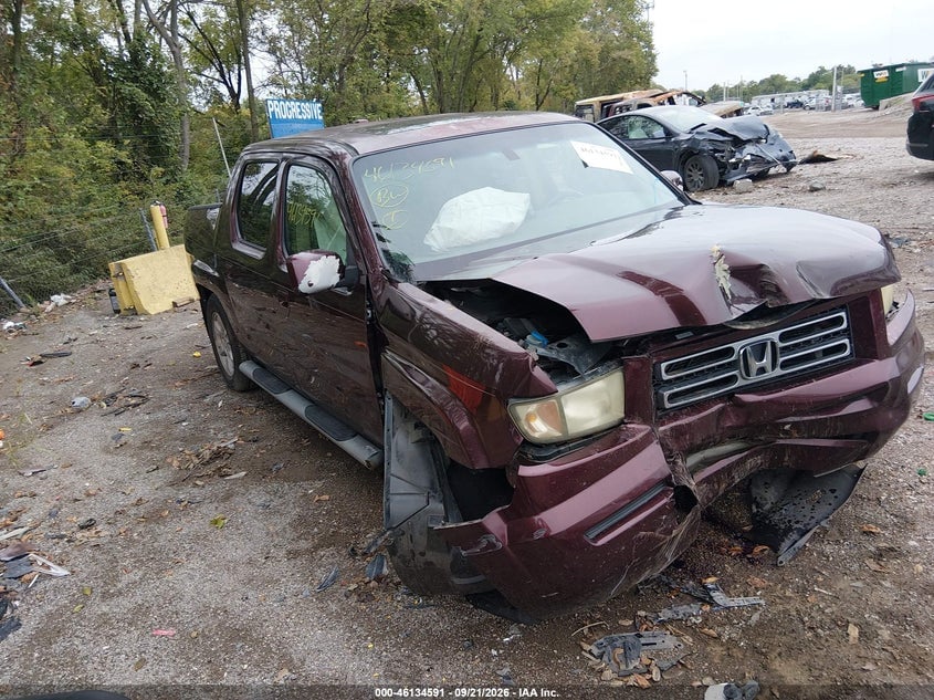 2007 HONDA RIDGELINE RTL | 2HJYK16557H540984 | UPCARS