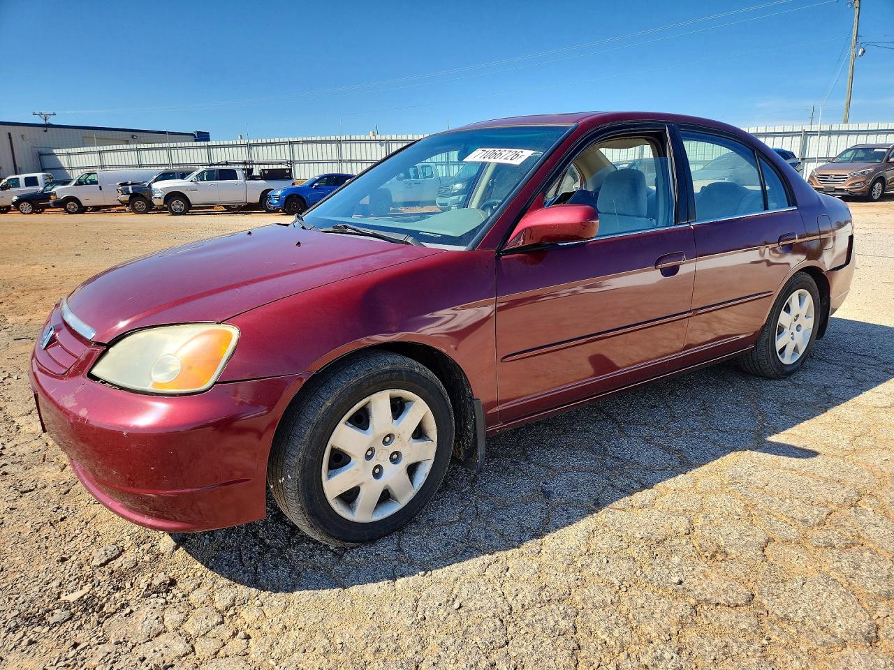2002 HONDA CIVIC | 1HGES26722L034797 | UPCARS