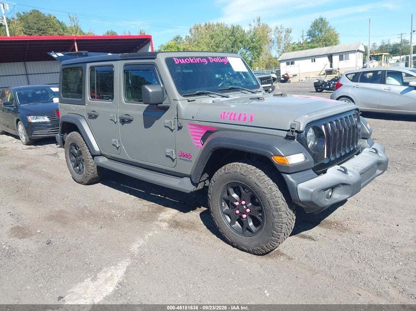 2020 JEEP WRANGLER UNLIMITED WILLYS 4X4 | 1C4HJXDN0LW158919 | UPCARS