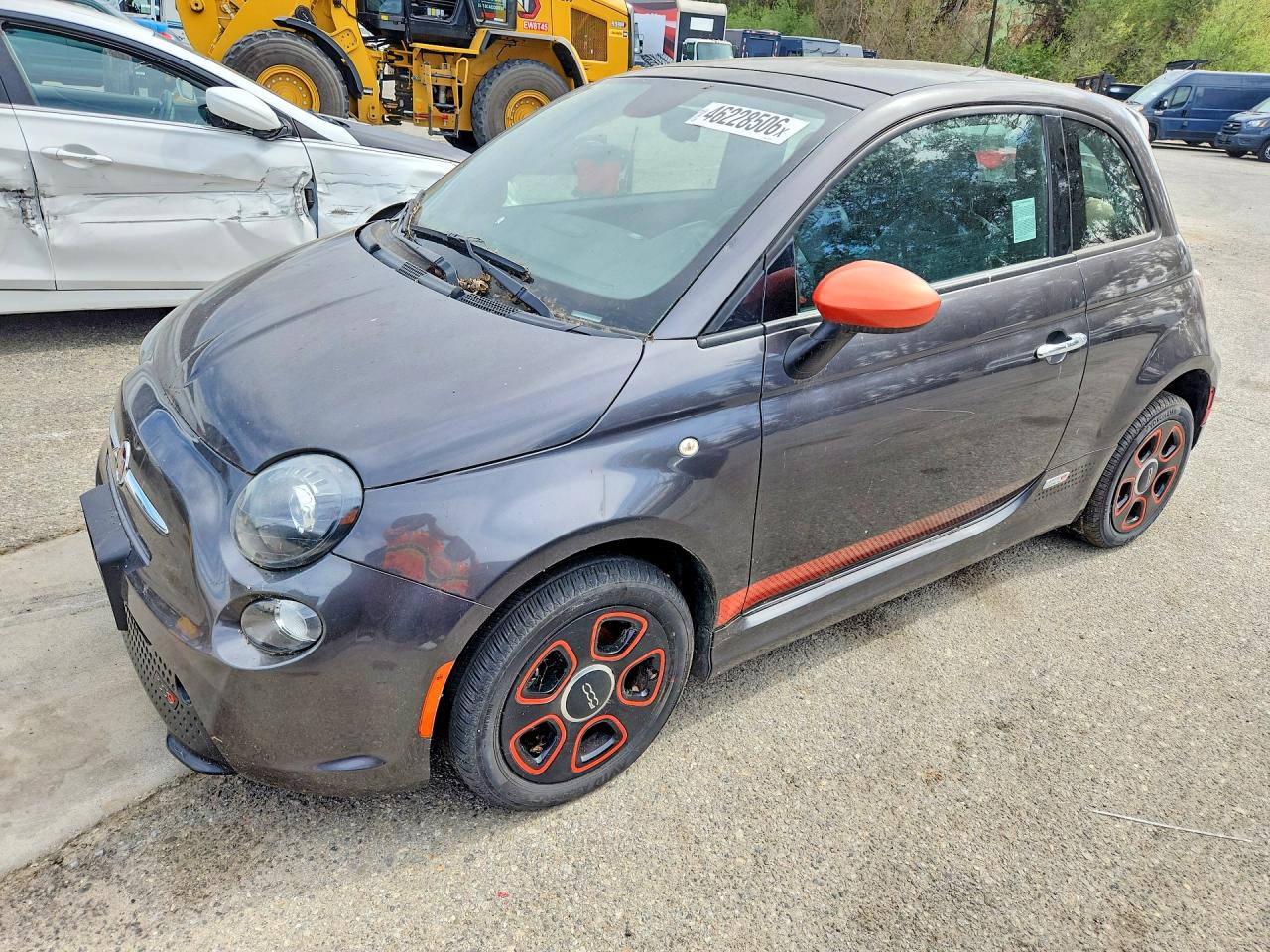 2014 FIAT 500 ELECTRIC | 3C3CFFGE8ET245188 | UPCARS