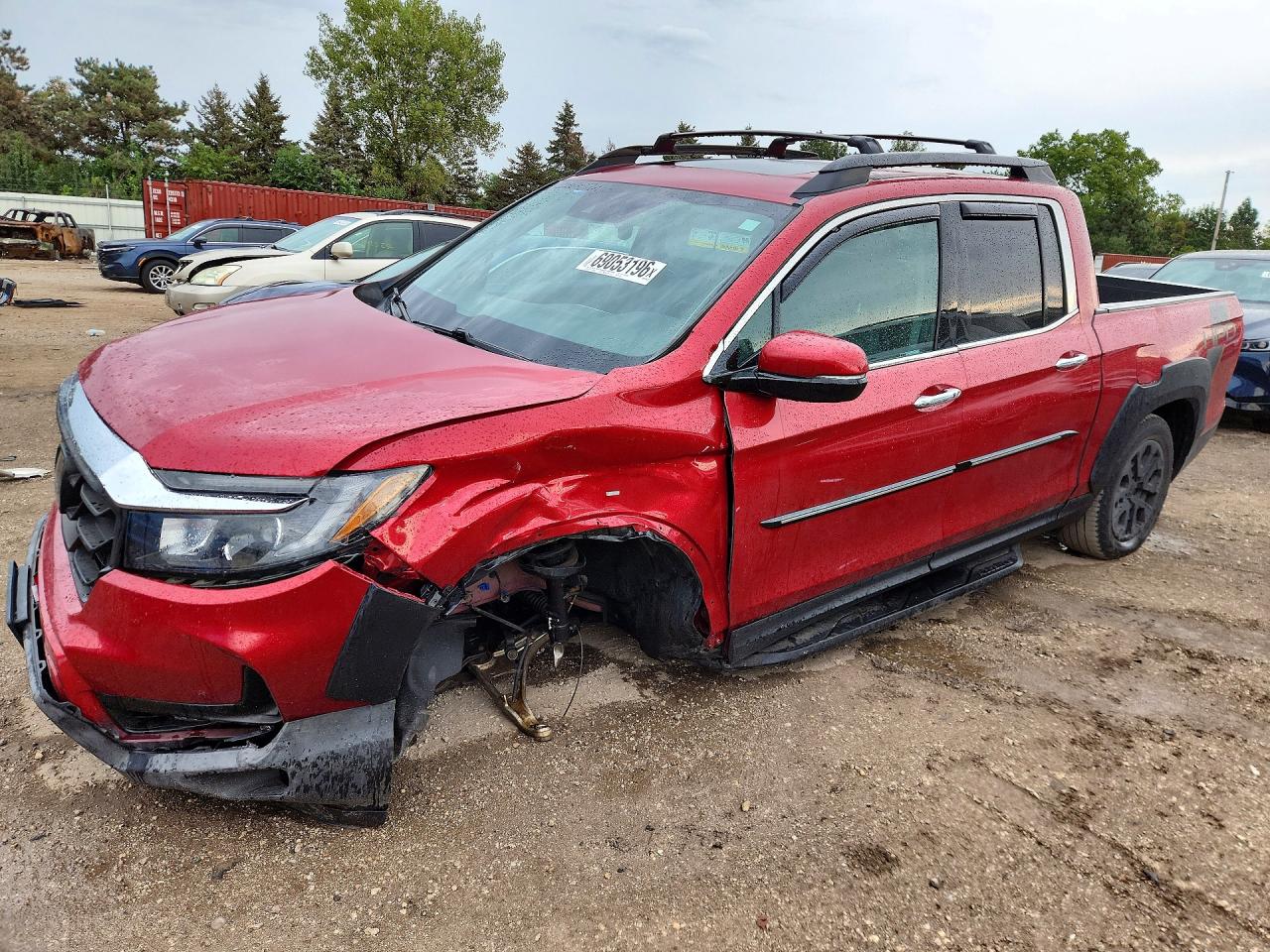 2022 HONDA RIDGELINE RTL | 5FPYK3F73NB012632 | UPCARS