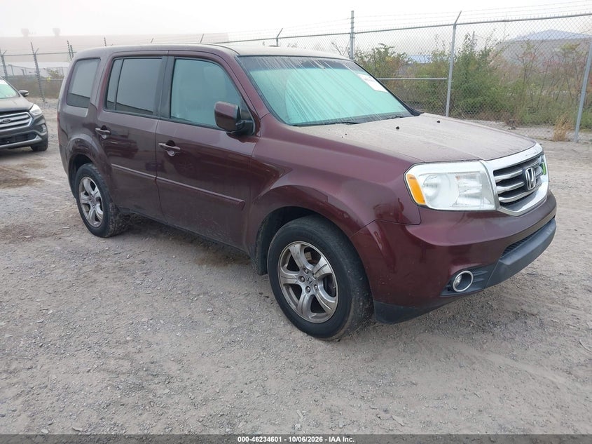 2012 HONDA PILOT EX-L | 5FNYF4H59CB070319 | UPCARS