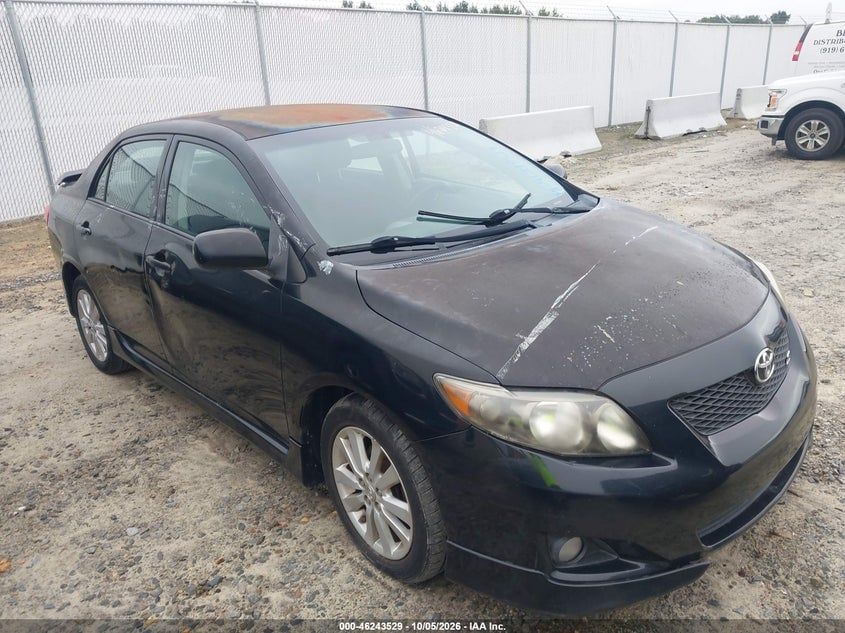 2009 TOYOTA COROLLA S | 2T1BU40E89C143734 | UPCARS