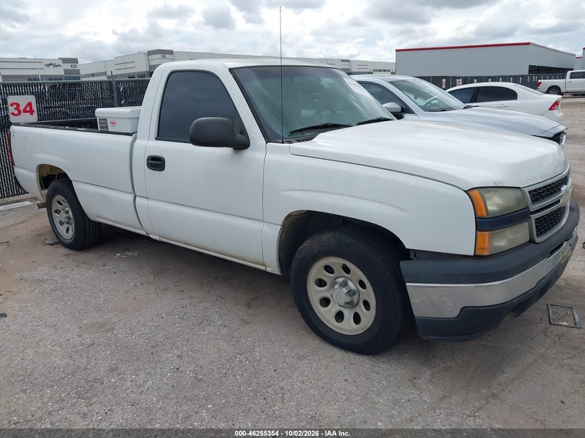 2006 CHEVROLET SILVERADO 1500 WORK TRUCK | 3GCEC14Z76G204911 | UPCARS