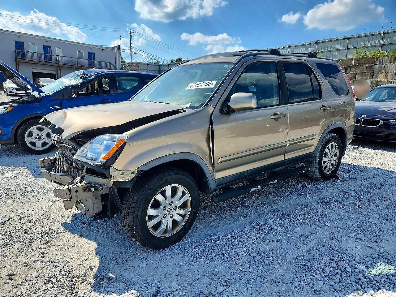 2005 HONDA CRV SE | JHLRD78945C045426 | UPCARS