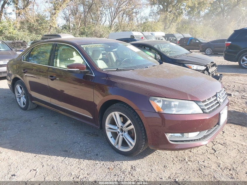 2014 VOLKSWAGEN PASSAT 2.0L TDI SE | 1VWBN7A36EC007842 | UPCARS