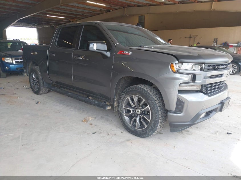 2021 CHEVROLET SILVERADO 1500 4WD  SHORT BED RST | 3GCUYEETXMG180535 | UPCARS