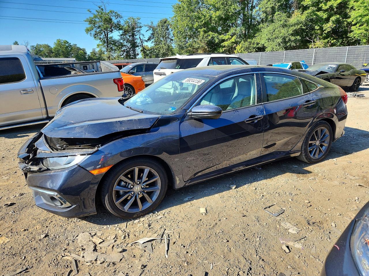 2021 HONDA CIVIC EX | 2HGFC1F32MH700470 | UPCARS