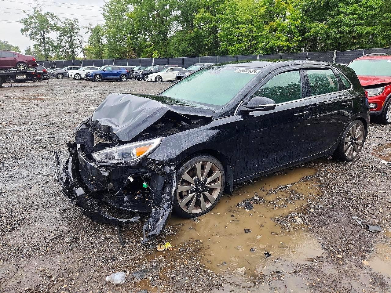2018 HYUNDAI ELANTRA SPORT | KMHH55LC0JU076136 | UPCARS