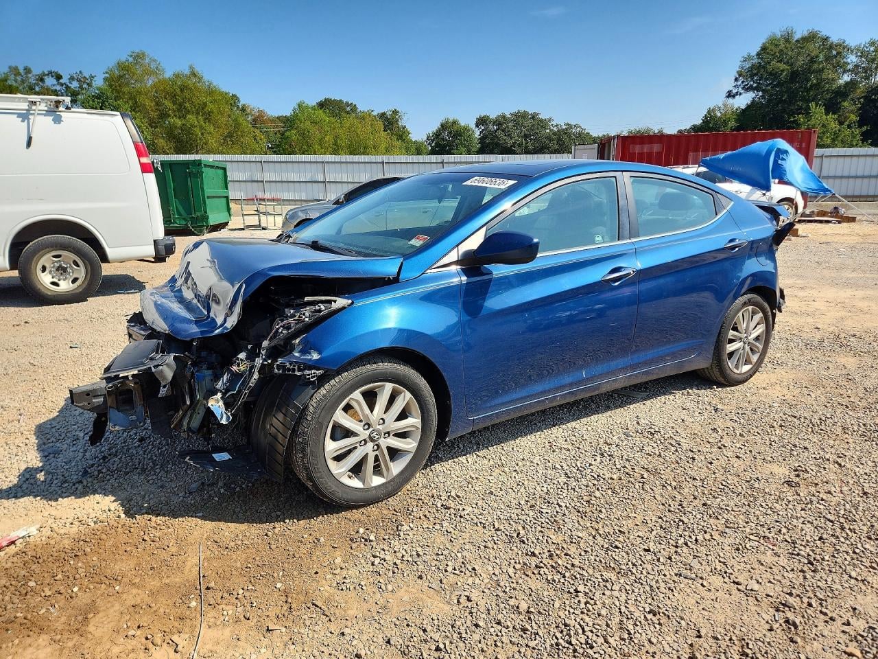2015 HYUNDAI ELANTRA SE | KMHDH4AE1FU252865 | UPCARS