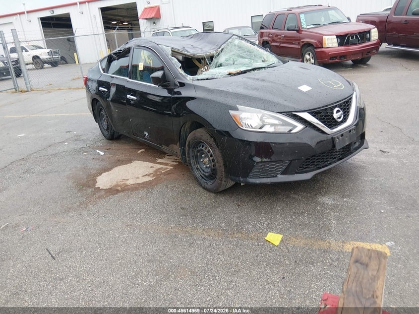 2019 NISSAN SENTRA S | 3N1AB7AP2KY278283 | UPCARS