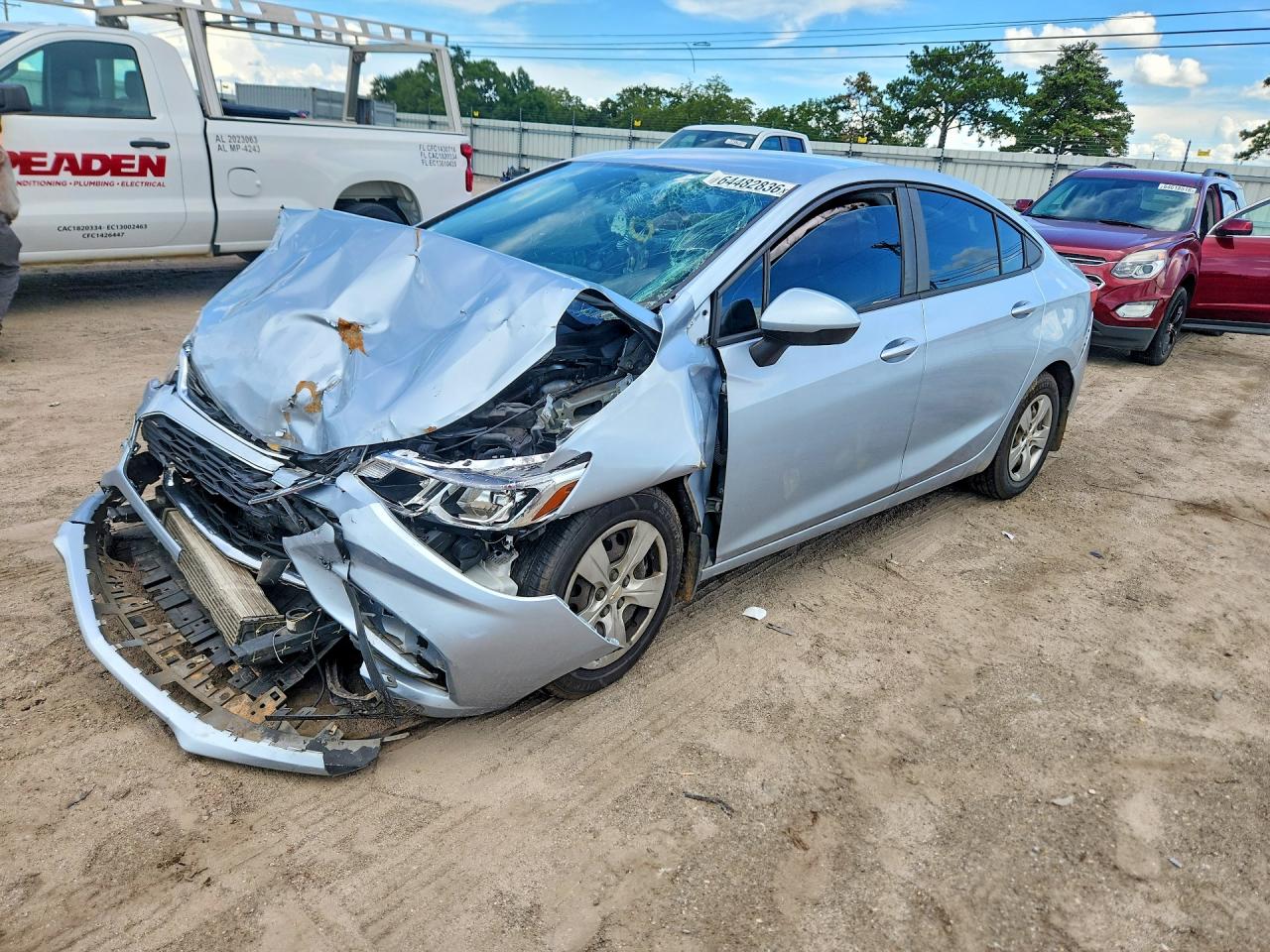2017 CHEVROLET CRUZE LS | 1G1BB5SM4H7240874 | UPCARS