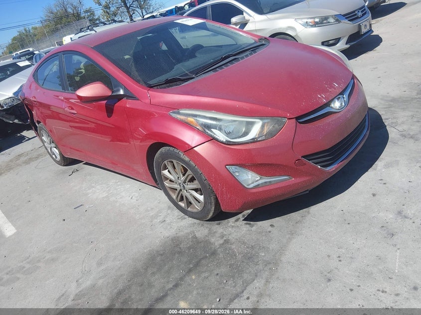 2014 HYUNDAI ELANTRA SE | KMHDH4AE8EU058011 | UPCARS
